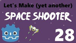 [28] Let’s Make a Godot Space Shooter: Shield Power-Up