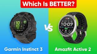 Garmin Instinct 3 vs Amazfit Active 2: Which is BETTER?