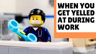 When You Get Yelled at During Work | LEGO Stop Motion