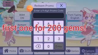 GACHA LIFE PROMO CODES 2020!