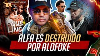 ALFA EL JEFE ES DESTRUIDO POR ALOFOKE TRAS REMIX DE “LINDA” CON MIKE TOWER (TU VERA LIO PODCAST)