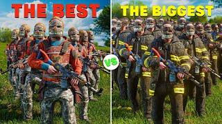 The BEST CLAN Vs The BIGGEST CLAN in Rust (OT VS R2)