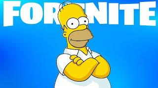 Fortnite Homer Simpson Skin & Emote!