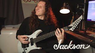 Andrew Virrueta Playthrough of "My Time Comes" by Interloper | Jackson Guitars