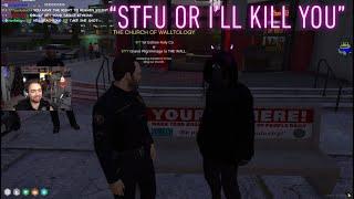 Joey Parmesan tells Yeager to take off his Mask and it doesn't go well... | GTA RP NoPixel