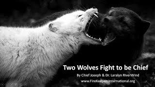 "Two Wolves Fight To Be Chief" Teaching at Corner Fringe Ministries