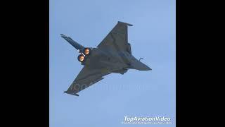 Dassault Rafale Fighter solo display at Avord Airshow #planespotting #aerobatics #airshow #rafale