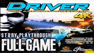 DRIVER (1999) | PS1 4K60ᶠᵖˢ Classics | Full Game - Gameplay Movie Walkthrough