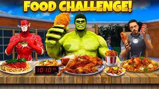 GTA 5 : Hulk Participated Eating Challenge & Winning $3,00,000 Dollars Franklin & Shinchan Shocked