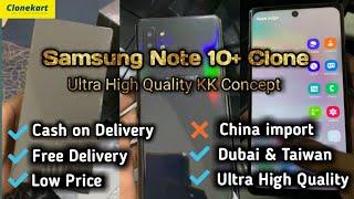 Samsung Note 10+ Clone | COD | copy phone | Ultra High Quality KK concept |  ₹8000.