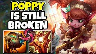 RIOT TRIED TO NERF POPPY BUT SHES STILL BROKEN - 14.21 LEAGUE OF LEGENDS