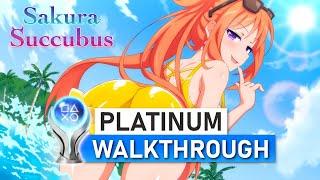 Sakura Succubus - Platinum Walkthrough 100% Guide (2 Minute Platinum)