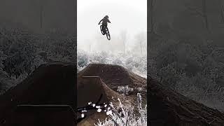 Riding in the most dreamy conditions! ️ #mtb #whip