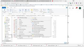 Create Link to Web Page in a Folder Windows 10