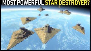 What is the MOST POWERFUL Star Destroyer in Thrawn's Revenge? | Empire At War Expanded