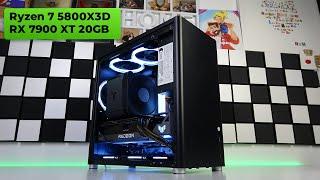 AMD Ryzen 7 5800X3D + RX 7900 XT  BEST PC BUILD on AM4 for UltraHD + Test 1080p 1444p 2160p