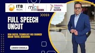 ITB INDIA SPEECH BY LOKESH | NO SCRIPTS USED | UNCUT - LIVE PRESENTATION | JIO WORLD CENTRE, MUMBAI