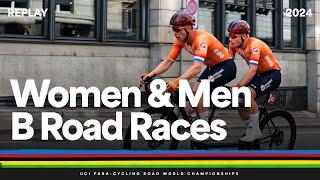 REPLAY - Women and Men B Road Races | 2024 UCI Para-cycling Road World Championships