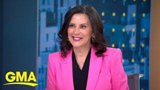 Gov. Gretchen Whitmer talks about Biden and new book