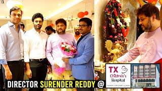 TX Children's Hospital Inauguration: Film Director Surender Reddy Visits TX Mother & Child Care Unit