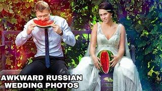 30+ Most Awkward Russian Wedding Photos Ever Captured