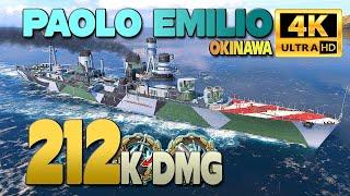 Destroyer Paolo Emilio: They don't saw it coming - World of Warships