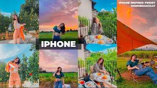 IPHONE - Lightroom Mobile Preset And Tutorial | Iphone Inspired Preset | ( Free Preset Included )