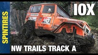 PETUALANGAN IOX DI NW TRAILS TRACK A | Spintires Indonesia
