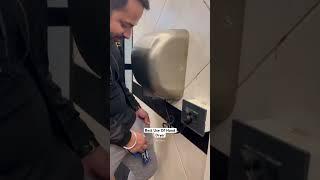 Best Use Of Hand Dryer Found On YouTube #shorts #ninja #tech #ytshort