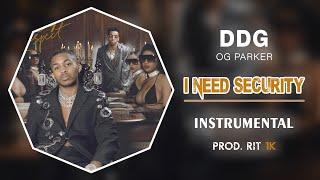 DDG, OG Parker - I Need Security | Instrumental [Prod. RIT 1K]