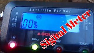 solid digital satellite db meter use || solid digital satellite db meter se signal setting