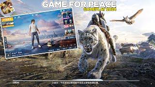 China PUBG Mobile | GAME FOR PEACE GAMEPLAY | PUBG Mobile 144 FPS | Chinese Version first look