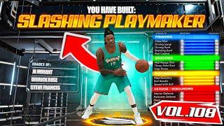 BEST SLASHING PLAYMAKER BUILD ON NBA 2K22! RARE BUILD SERIES VOL. 108