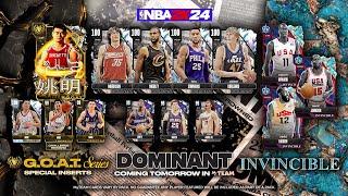 2k24 New Dominant Pack Opening 300K MT Spent!! G.O.A.T. Yao Ming Pull. Ronnie 2K Scam Live!