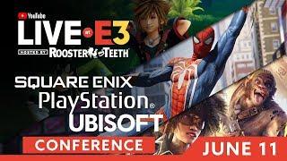 E3 2018: Square-Enix, Ubisoft & PlayStation Briefing & Presentation