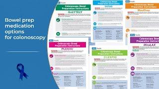 Bowel prep medication options for colonoscopy I UCLA Health