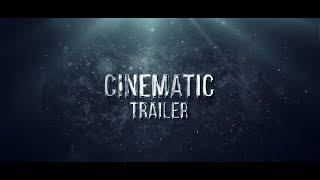 Cinematic Trailer Title Animation in After Effects | Free After Effects Template