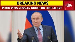 Putin Puts Russian Nukes & Hypersonic Missiles On High Alert | Russia Invades Ukraine| Breaking News