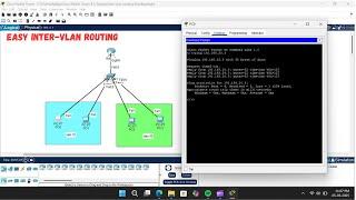 Inter VLAN Routing Configuration in Packet Tracer