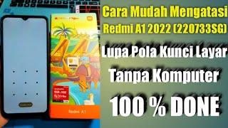 Redmi A1 2022 Lupa Pola | Terbaru Tanpa Pc