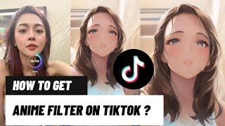 How to get the anime filter on tiktok | Ai Manga filter tiktok | Tiktok ai filter
