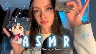 ASMR binaural / my first asmr video !!