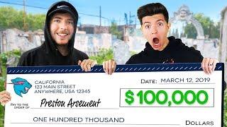 I Won $100,000 From MrBeast! (YouTuber Battle Royale)