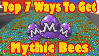 Top 7 Ways To Get Mythic Bees in Bee Swarm Simulator! Roblox