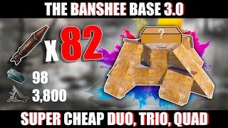 Rust OP Base Design - The BANSHEE 3.0 (Cheap, SuperStrong, Anti Offline)