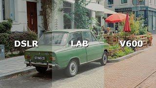 COMPARING FILM SCANS // Lab vs DSLR vs Flatbed