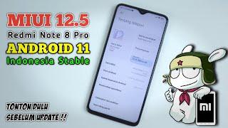 MIUI 12.5 Indo Stable V.12.5.20 RGGIDXM Redmi Note 8 Pro - Tutorial Install & Quick Review