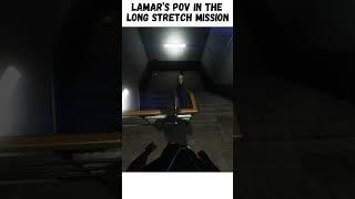 Lamar’s POV in The Long Stretch Mission | GTA V | #gta #gaming