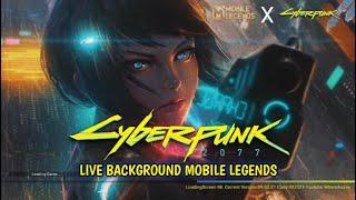 Script Live Background ML Cyberpunk Patch terbaru | Loadingscreen Mobile legends #44