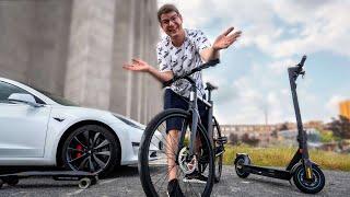 Tesla der Stadt: E-Bike vs. E-Scooter vs. E-Board!